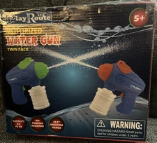 Play Route Motorized Water Gun Twin Pack