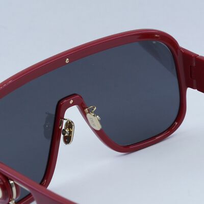 DIOR DIORBOBBYSPORT M1U 35A0 Red/Grey 00--135 Sunglasses New  display picture 2