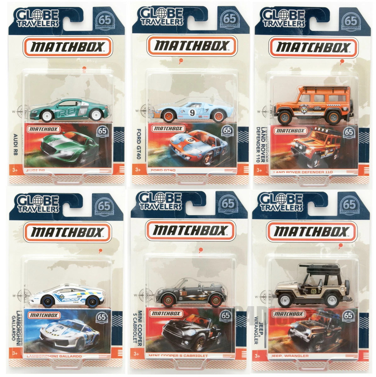 Matchbox globe outlet travelers ford gt40