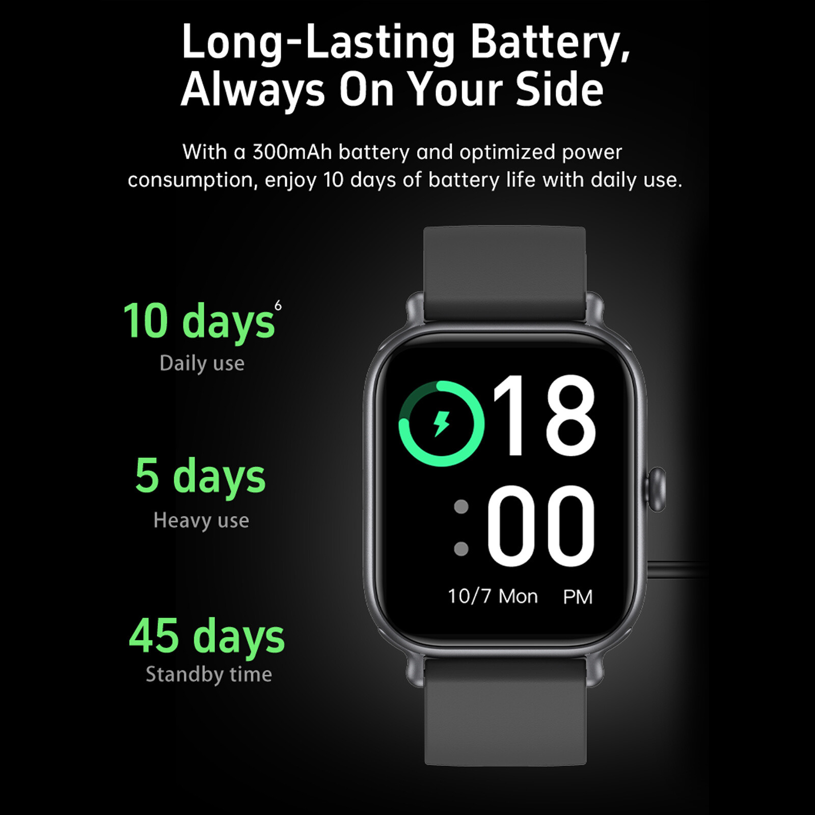 Smart Watch 1.95inch Fitness Tracker Watches for Men Women Android iOS Phones