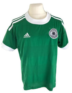 Adidas Fussball Trikot 140 Grun N Deutscher Fussball Bund Neuwertig Clima Cool Ebay