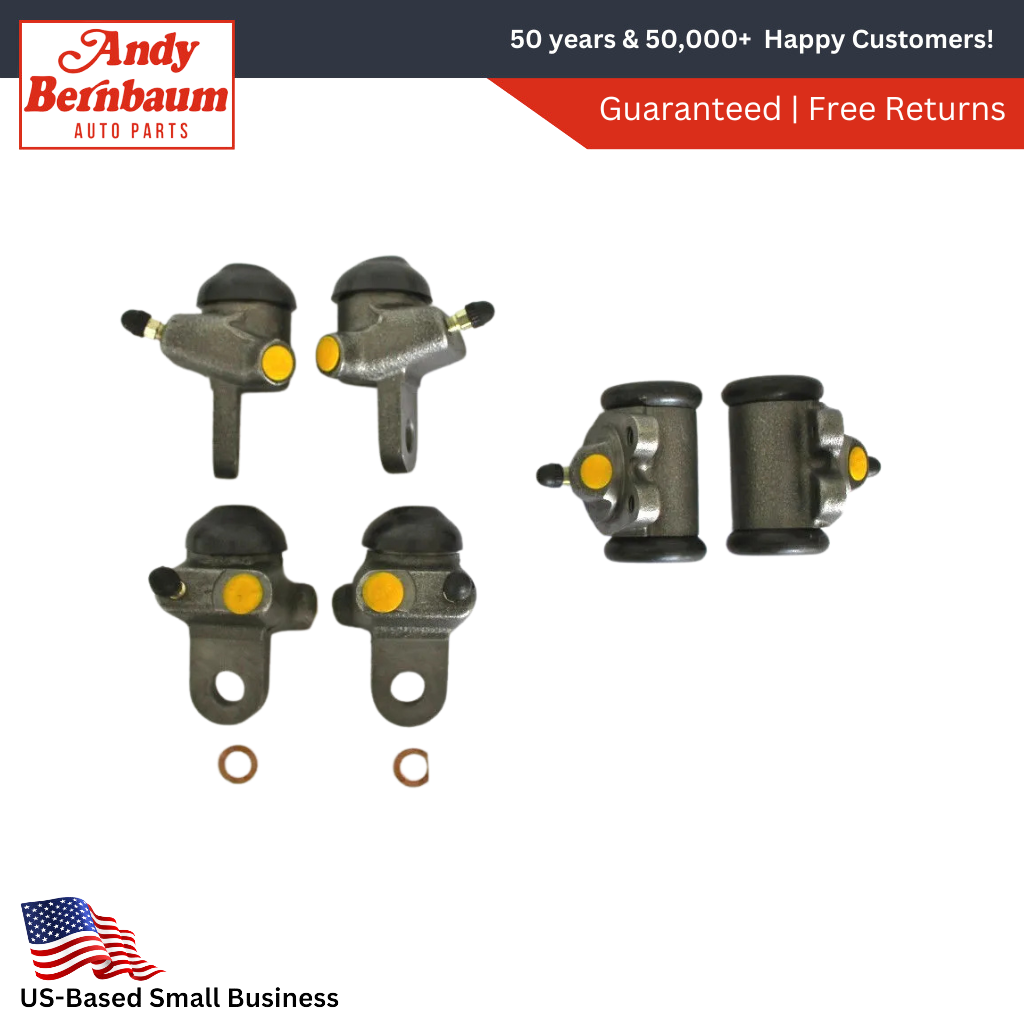 For 1946-1956 Plymouth Front & Rear Brake Wheel Cylinder Set | eBay