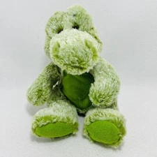 Dollibu Alligator Gator Dinosaur Plush 9” Green Cowboy Bandanna Scarf Collar Sit