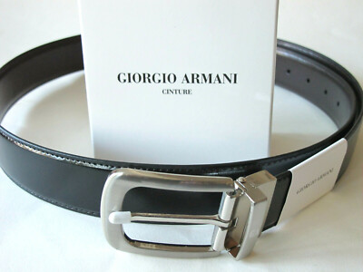 Authentic Giorgio Armani Reversible Belt.widemany new styles