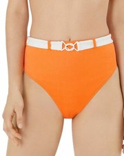 NWOT Onia Bea Belted High Waisted Bikini Bottom Women's Size Small 95
