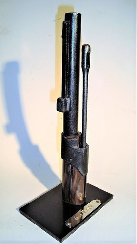Support display stand for Gras M1874 bayo. with engraved metal plate - Picture 3 of 6