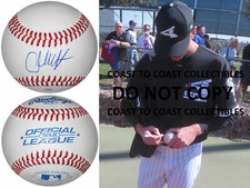 Alec Hansen Chicago White Sox signed autographed baseball COA exact proof