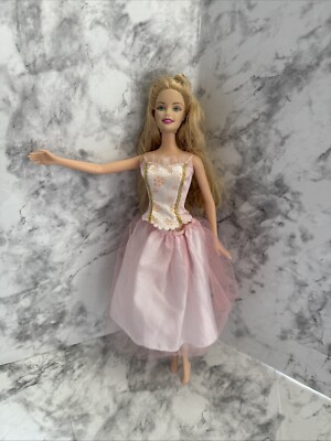 Barbie Fantasy Tales The Nutcracker Sugarplum Princess Mattel 2003 With Outfit