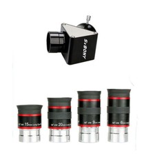 SVBONY 1.25in 68  Telescope Eyepiece Kit/1.25" 45  Correct-Image Mirror Diagonal