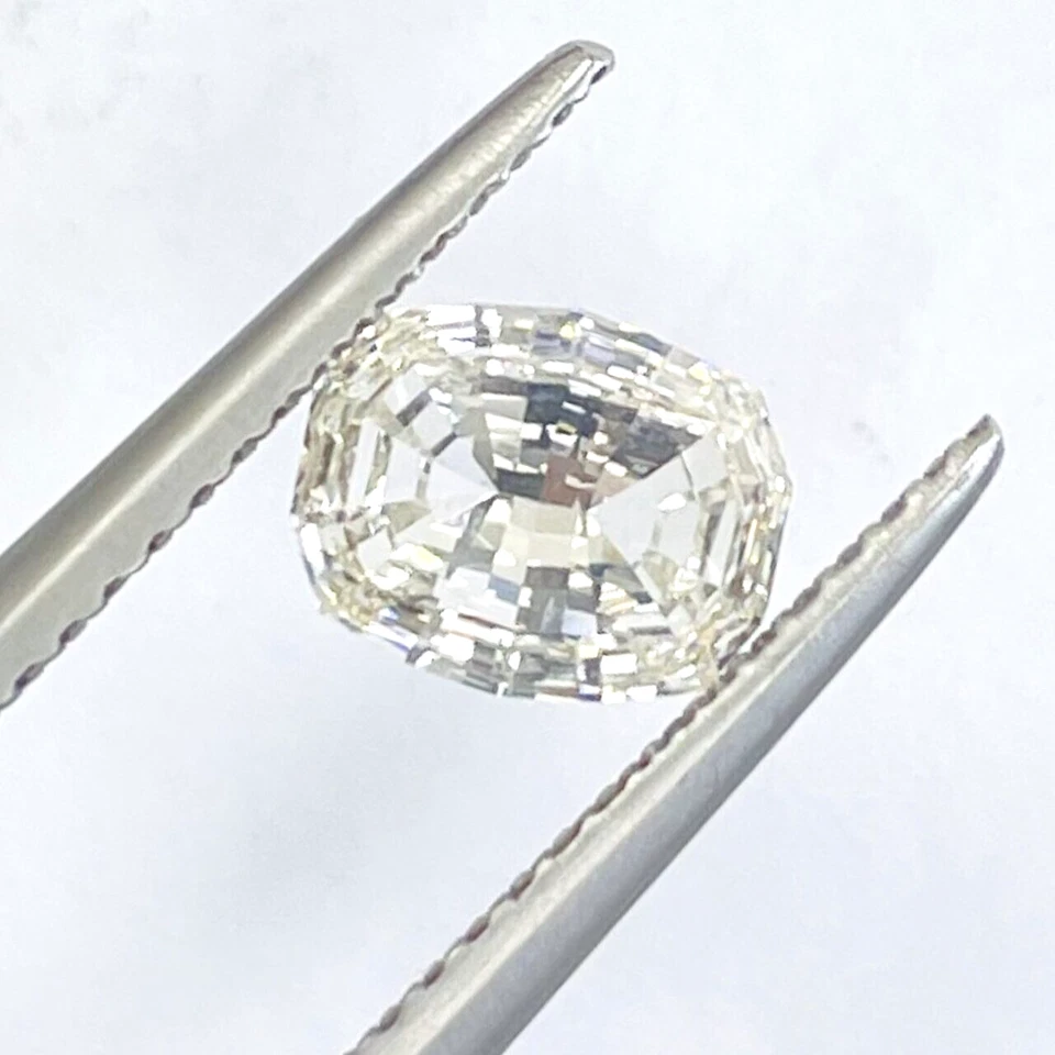 GIA Certified Natural Diamond Oval Step Cut 1.00 Ct I VS2 Jewlery Ring - Image 2 of 4