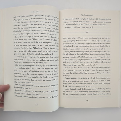 My Fathers Daughter A Memoir Frank Sinatra Hardcover Book Tina Sinatra 2000 - Picture 13 of 24