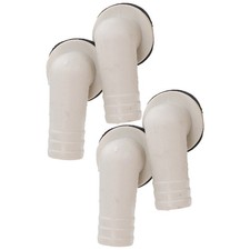 4 Pcs Drain Elbow Fitting 19mm Ac Air Conditioner Unit Hose Connector
