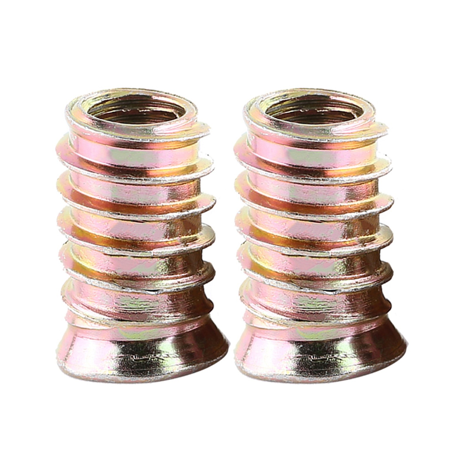 20pcs Insert Nut Durable Hex Drive For Wood Furniture Projects