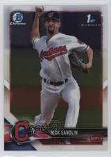 2018 Bowman Draft Chrome Nick Sandlin #BDC-34 c8a