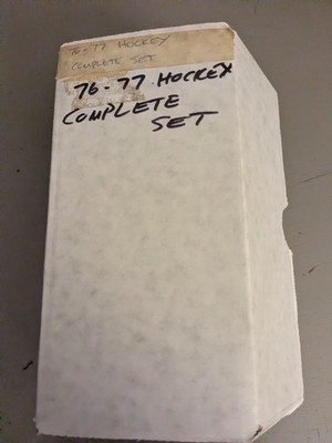 1976-77 topps hockey complete set