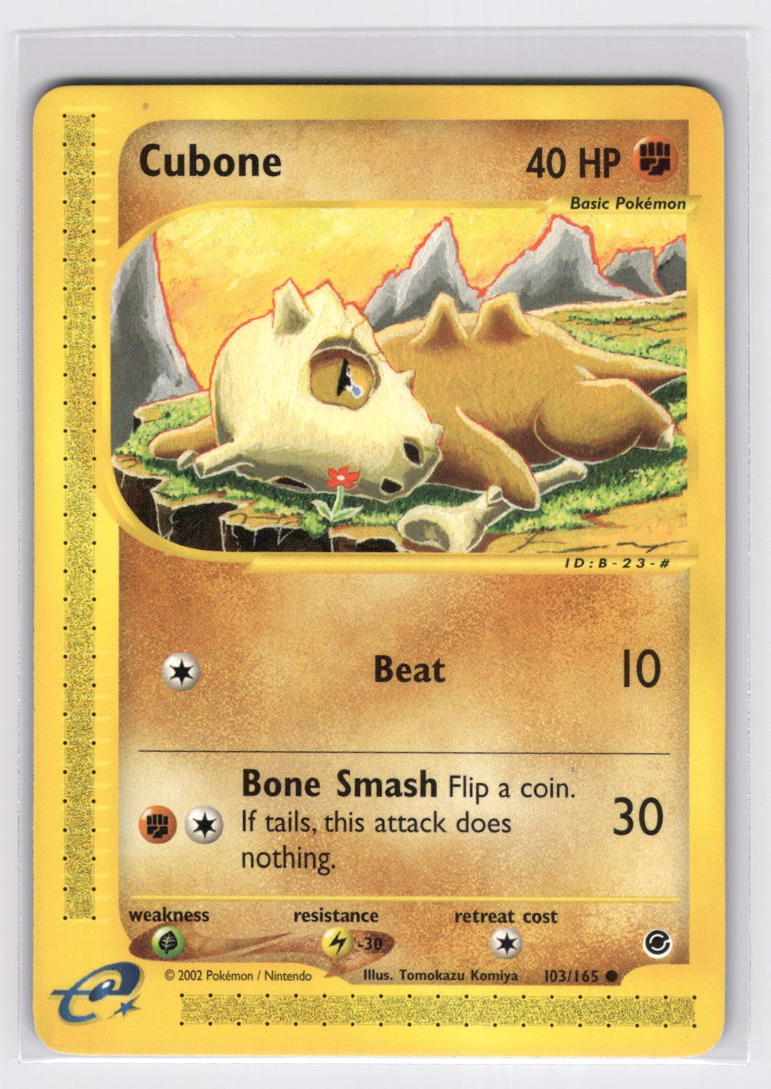 Cubone Expedition - Pokemon NM 103/165