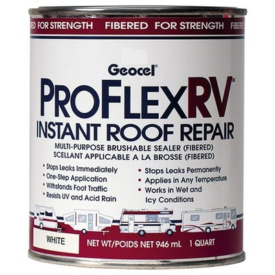 Geocel 24200 Roof Coating & Sealant, Clear 