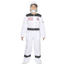 Kids Spaceman Costume Astronaut Role Play Halloween Space Suit Outfit Kit