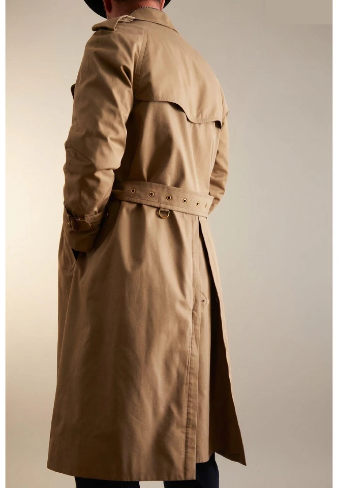 Vintage Burberrys Trench Coat Beige - Made in England - Size 50 REG - Great Con - Photo 1/4