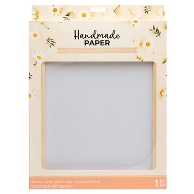 #ad American Crafts Handmade Paper Mold And Deckle Kit Medium Rectangle $25.94