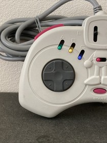 HUDSON SBOM JOYCARD HC-735 Sega Saturn Bomberman Controller Turbo Tested Japan