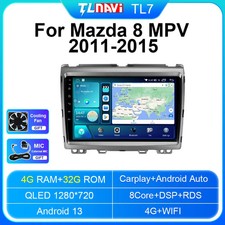 For Mazda8 MPV 2011-2015 Screen Car Radio GPS Multimedia Player Navi Android DSP