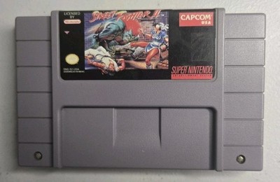 Street Fighter II (Super Nintendo SNES, 1992) Cart Only Great Condition
