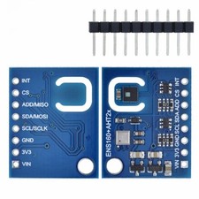 ENS160 and AHT21 Integrated Sensor for Real Time Indoor Air Monitoring