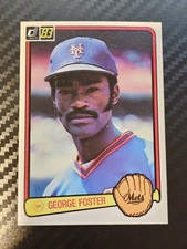 1983 Donruss - George Foster #427 New York Mets 
