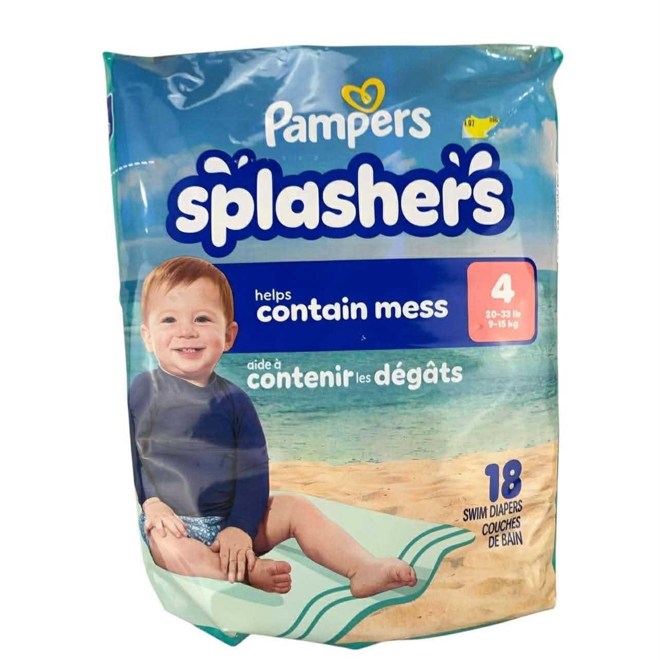 S Size 4 Toddler Baby 18 Count Brand New