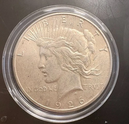 🔥1926-S Peace Dollar 90% Silver CoinSnap analysis is Fine to AU🔥