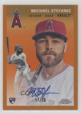 2023 Topps Chrome Platinum Anniversary 17/25 Michael Stefanic #CPA-MST Auto 2o7