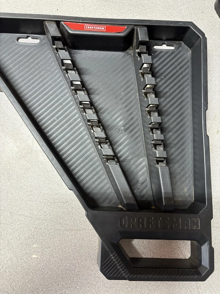 4-Vintage Assorted Craftsman Organizer 12 Wrench Set Holders Used L-66 - Image 2 of 4