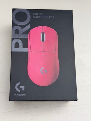 Logitech G PRO X Superlight 2 Wireless Gaming Mouse - Magenta (910-006795)