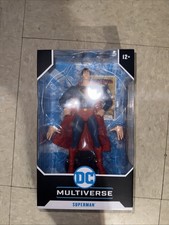 Mcfarlane DC Multiverse 1940 Classic MAX FLEISCHER Animation SUPERMAN In Hand