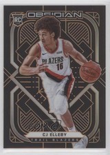 2020-21 Panini Obsidian Electric Etch Orange 3/50 CJ Elleby #195 ub2