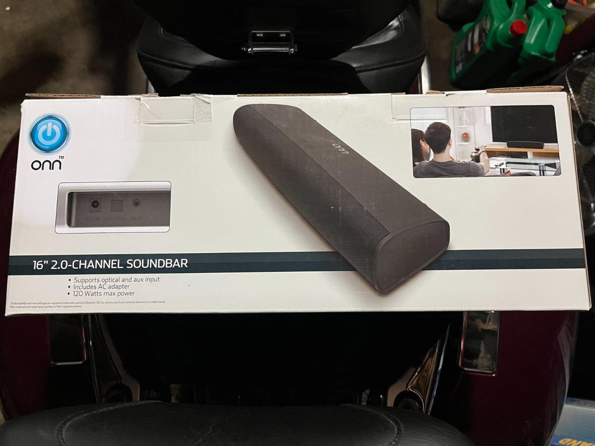 ONN ONA18SB001 16 inch Soundbar Black for sale
