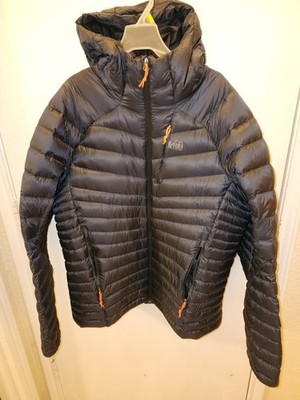 REI  Men's XL Magma 850 Down Puffy with Hood, Ultralight, Backpacking