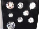 2022 S US Mint Limited Edition Silver Proof Set, 8 Silver coins (.999 fine)