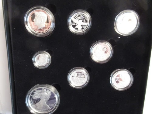 2022 S US Mint Limited Edition Silver Proof Set, 8 Silver coins (.999 fine)
