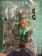 Burger King Ninja Turtles Michelangelo Toy New In Package 