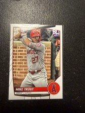 Topps Big League 2023 Mike Trout #27 Los Angeles Angels Baseball MLB