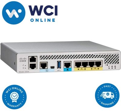 CISCO AIR-CT3504-K9 3504 IEEE 802.11ac Wireless LAN Controller