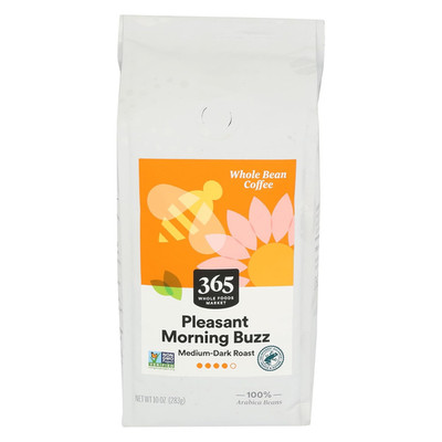 , Pleasant Morning Buzz Vienna Roast Whole Bean Coffee - Bag, 10 Oz