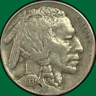1931-S Buffalo Nickel Extremely Fine XF Coin #46706
