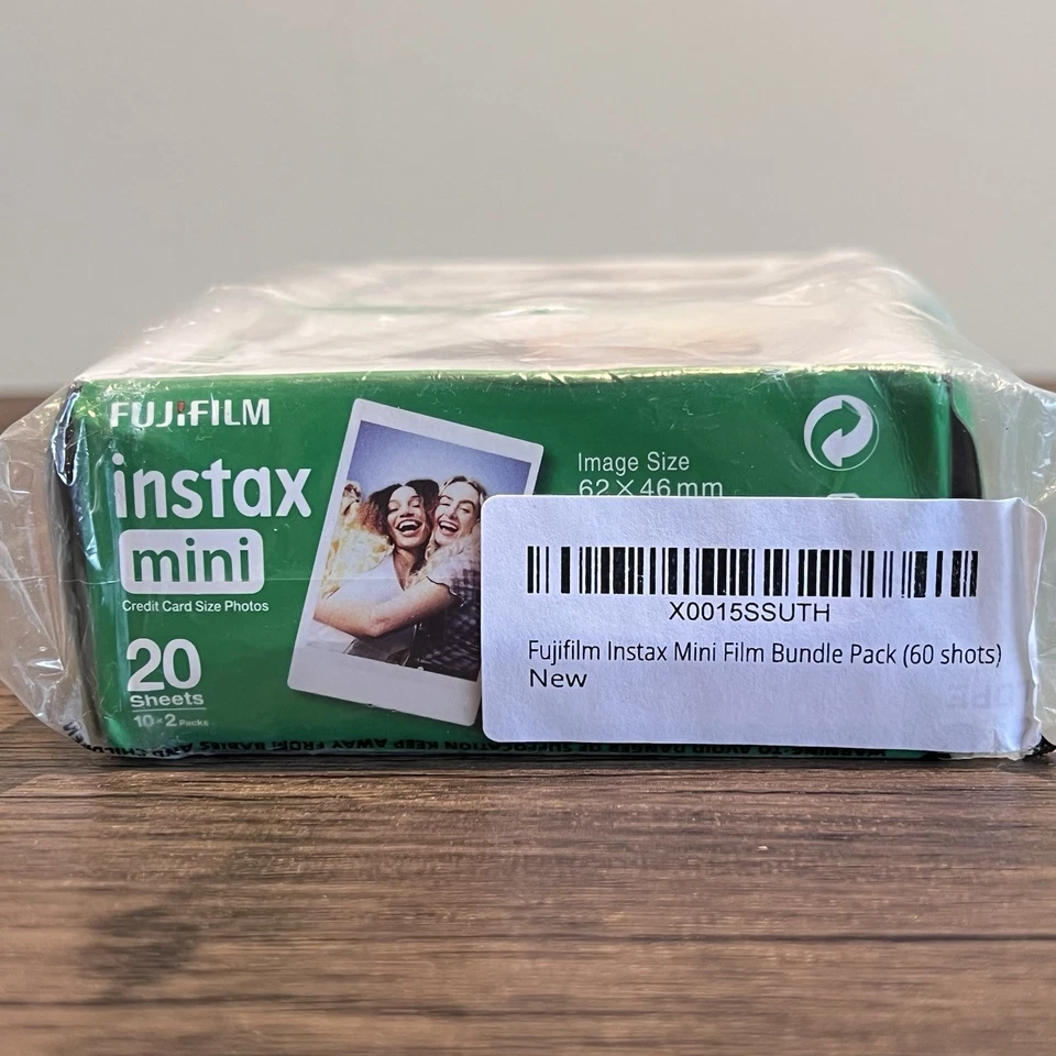 Fujifilm Instax Mini Instant Film Bundle Pack 60 Shots New & Sealed - Image 3 of 4