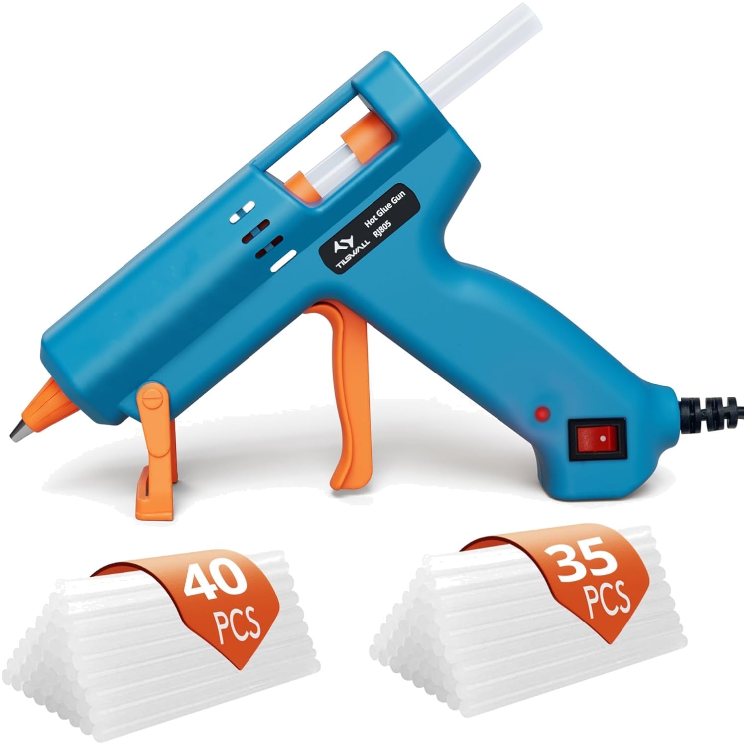 Maxi Offerta Pistola Colla a Caldo 50W + 75 Stick Ricarica