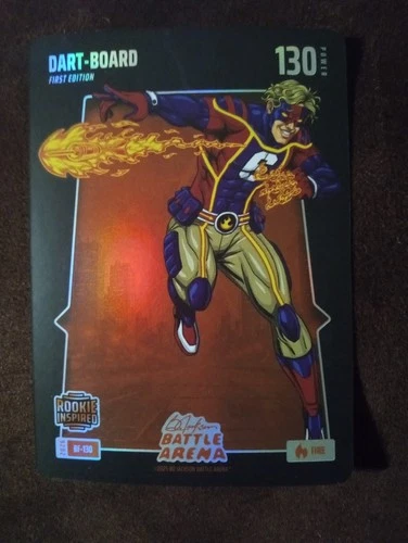2026 Bo Jackson Battle Arena Dart Board Jaxson Dart RC BF-130 Fire Battlefoil