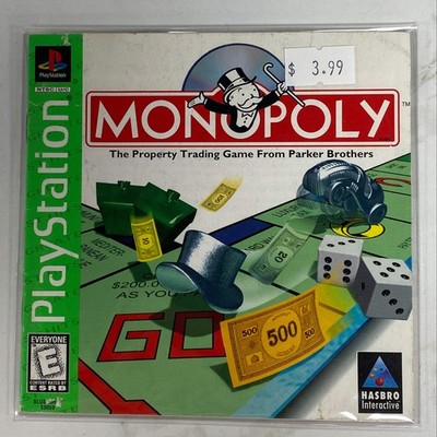 Monopoly - Playstation 1 PS1 Manual ONLY MO61226