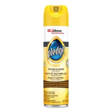 Pledge 301168 14.2 oz. Aerosol Can Furniture Polish - Lemon (6/Carton) New